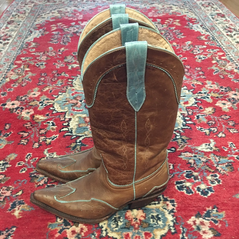 Safari Exotic Leather Women’s Western Boots 9
